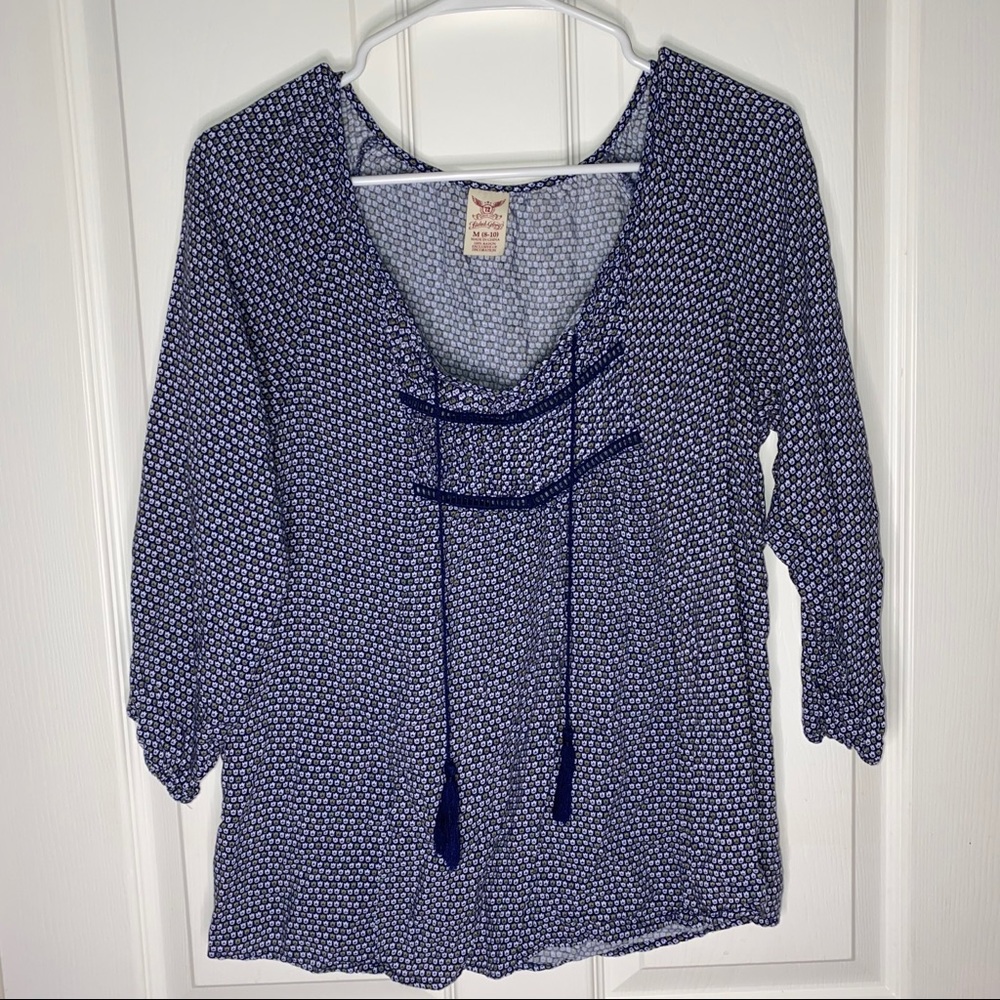 Faded Glory Peasant Top